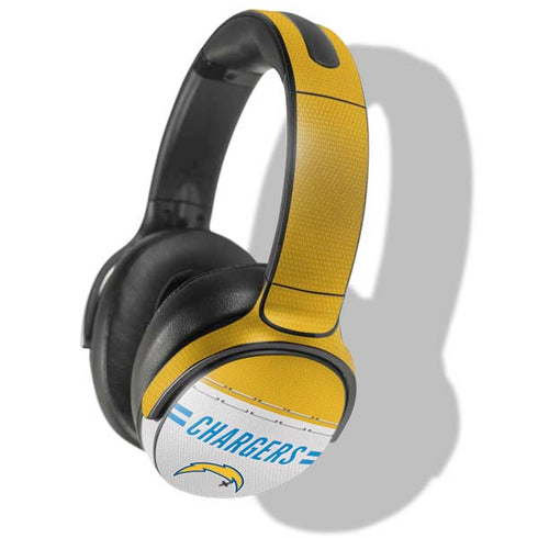 NFL Los Angeles Chargers White Striped Skullcandy Venue Skin