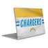 NFL Los Angeles Chargers White Striped Surface Book 2 15in Skin