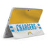 NFL Los Angeles Chargers White Striped Surface Go Skin