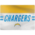 NFL Los Angeles Chargers White Striped Surface Laptop 4 15in Skin