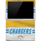 NFL Los Angeles Chargers White Striped Surface Pro 4 Skin
