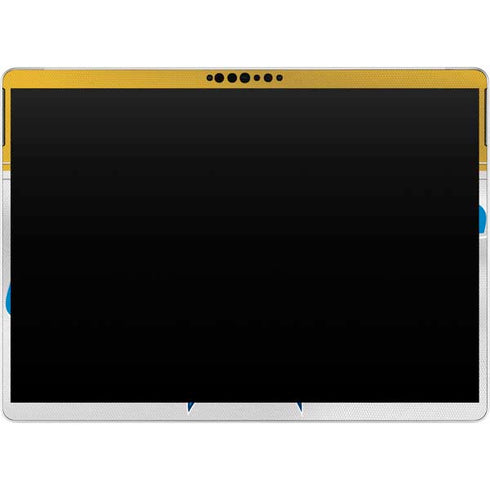 NFL Los Angeles Chargers White Striped Surface Pro 8 Skin