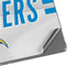 NFL Los Angeles Chargers White Striped Surface Pro 8 Skin