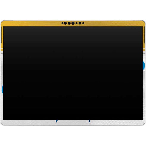 NFL Los Angeles Chargers White Striped Surface Pro 9 Skin