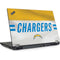 NFL Los Angeles Chargers White Striped Lenovo ThinkPad Skin