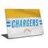 NFL Los Angeles Chargers White Striped Universal Laptop 13in (10.6 x 7.6in) Skin