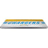 NFL Los Angeles Chargers White Striped Universal Laptop 15in (12.2 x 8.8in) Skin