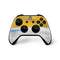 NFL Los Angeles Chargers White Striped Xbox One X Controller Skin