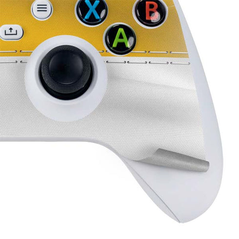 NFL Los Angeles Chargers White Striped Xbox Series S Skins