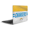 NFL Los Angeles Chargers White Striped Zenbook UX305FA 13.3in Skin