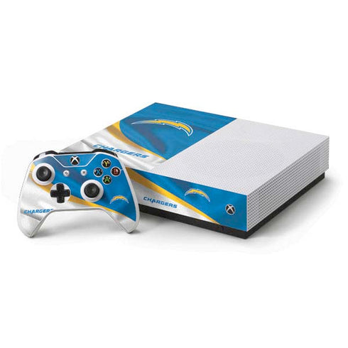 NFL Los Angeles Chargers Xbox One S All-Digital Edition Bundle Skin
