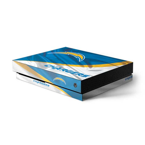 NFL Los Angeles Chargers Xbox One X Console Skin