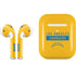 NFL Los Angeles Chargers Yellow Performance Series Apple AirPods 2 Skin