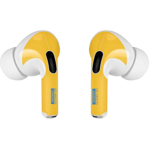 NFL Los Angeles Chargers Yellow Performance Series Apple AirPods Pro Skin