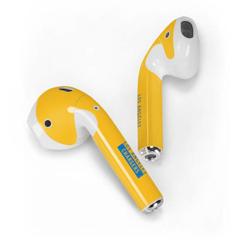 NFL Los Angeles Chargers Yellow Performance Series Apple AirPods Skin