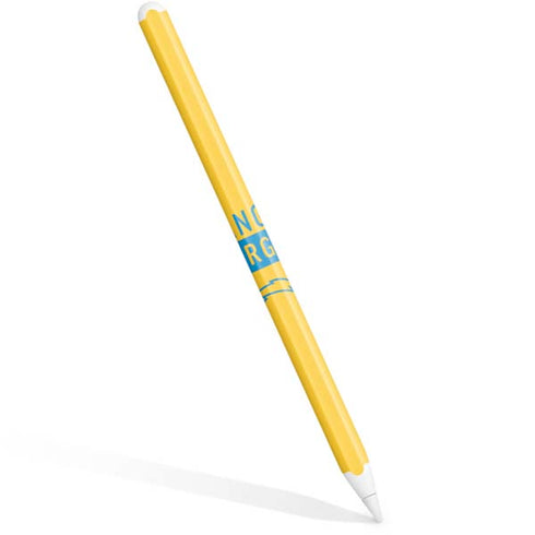 NFL Los Angeles Chargers Yellow Performance Series Apple Pencil (2nd Gen 2019) Skin