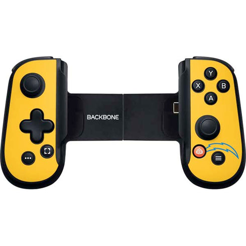 NFL Los Angeles Chargers Yellow Performance Series Backbone One for iPhone Game Controller Skin