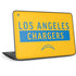 NFL Los Angeles Chargers Yellow Performance Series HP Chromebook Skin