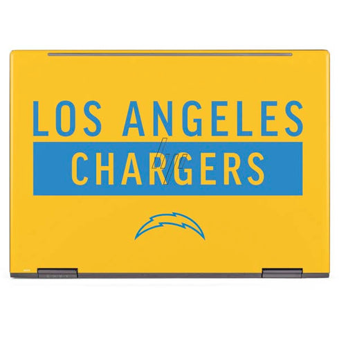 NFL Los Angeles Chargers Yellow Performance Series HP Envy Skin