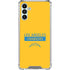 NFL Los Angeles Chargers Yellow Performance Series Galaxy A13 5G Clear Case