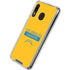 NFL Los Angeles Chargers Yellow Performance Series Galaxy A30 Clear Case