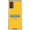 NFL Los Angeles Chargers Yellow Performance Series Galaxy A32 5G Clear Case