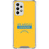 NFL Los Angeles Chargers Yellow Performance Series Galaxy A53 5G Clear Case
