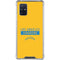 NFL Los Angeles Chargers Yellow Performance Series Galaxy A71 5G Clear Case