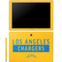 NFL Los Angeles Chargers Yellow Performance Series Galaxy Book 12in Skin