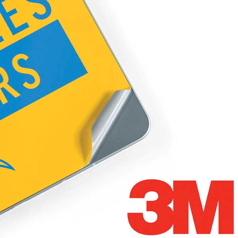 NFL Los Angeles Chargers Yellow Performance Series Galaxy Book 12in Skin