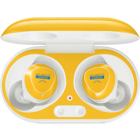 NFL Los Angeles Chargers Yellow Performance Series Galaxy Buds Plus Skin