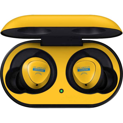 NFL Los Angeles Chargers Yellow Performance Series Galaxy Buds Skin