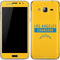 NFL Los Angeles Chargers Yellow Performance Series Galaxy J3 Skin