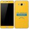NFL Los Angeles Chargers Yellow Performance Series Galaxy J7 Skin