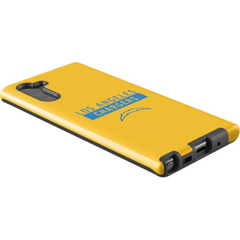 NFL Los Angeles Chargers Yellow Performance Series Galaxy Note 10 Pro Case