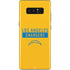 NFL Los Angeles Chargers Yellow Performance Series Galaxy Note 8 Skin