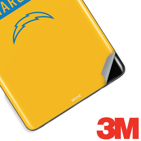 NFL Los Angeles Chargers Yellow Performance Series Galaxy Note 8 Skin