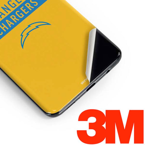 NFL Los Angeles Chargers Yellow Performance Series Galaxy S10 Skin