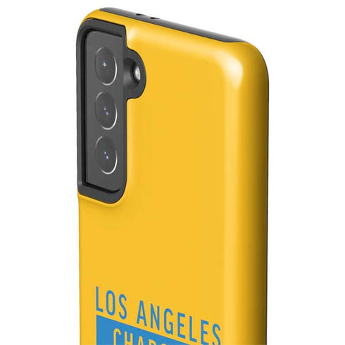 NFL Los Angeles Chargers Yellow Performance Series Galaxy S21 5G Pro Case