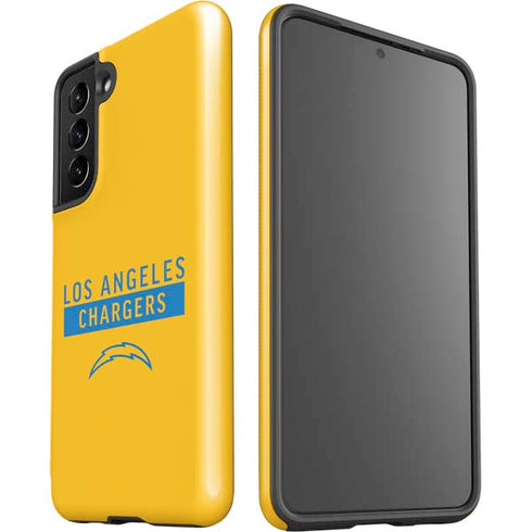 NFL Los Angeles Chargers Yellow Performance Series Galaxy S21 5G Pro Case