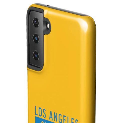 NFL Los Angeles Chargers Yellow Performance Series Galaxy S21 FE Pro Case