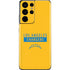 NFL Los Angeles Chargers Yellow Performance Series Galaxy S21 Ultra 5G Skin