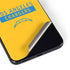 NFL Los Angeles Chargers Yellow Performance Series Galaxy S22 Skin