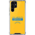 NFL Los Angeles Chargers Yellow Performance Series Galaxy S22 Ultra Clear Case