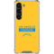 NFL Los Angeles Chargers Yellow Performance Series Galaxy S23 Clear Case