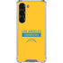 NFL Los Angeles Chargers Yellow Performance Series Galaxy S23 Clear Case