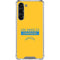 NFL Los Angeles Chargers Yellow Performance Series Galaxy S23 Plus Clear Case