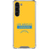 NFL Los Angeles Chargers Yellow Performance Series Galaxy S23 Plus Clear Case