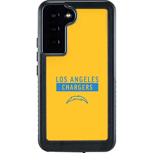 NFL Los Angeles Chargers Yellow Performance Series Galaxy S23 Plus Waterproof Case
