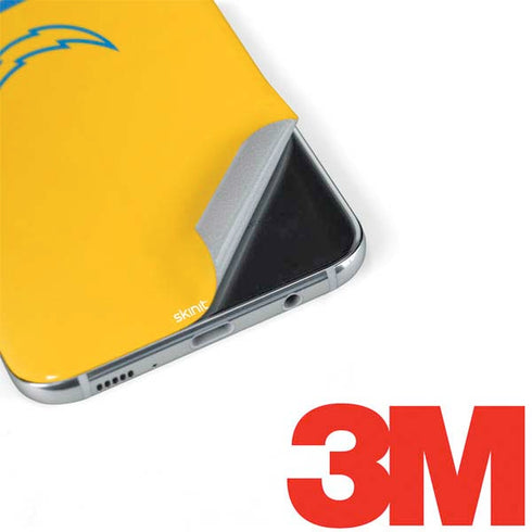 NFL Los Angeles Chargers Yellow Performance Series Galaxy S8 Skin